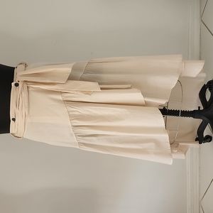 ITOO Beige Skirt.  Size: Large
